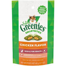 Feline Greenies SmartBites Skin & Fur – Chicken