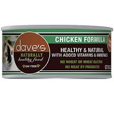 Dave’s Naturally Healthy Chicken Canned Cat Food – 5.5oz.