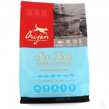 Orijen Six Fish Grain-Free Poultry Free High-Protein Dog Food