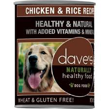 Dave's Naturally Healthy Chicken & Rice Dog Food - 13 oz.