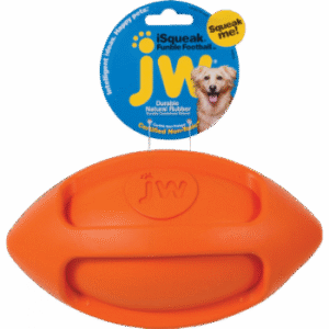 JW iSqueak Football w/ Squeaker - Medium