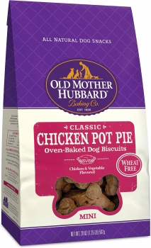 Old Mother Hubbard Chicken Pot Pie Dog Biscuits Mini – 20 oz.