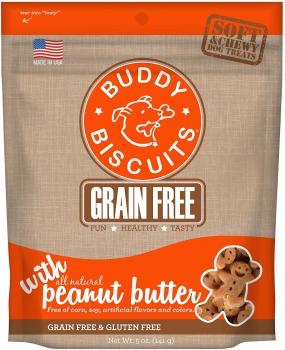 Buddy Biscuits Soft & Chewy Peanut Butter – 6 oz.