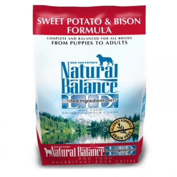 Natural Balance L.I.D. Sweet Potato & Bison - 26 lb. -