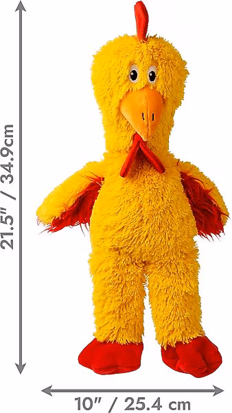 KONG Knots Chicken Dog Toy – 9 in.