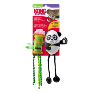 KONG Scrattles Panda Cat Toy w/ Catnip - 2 pk.