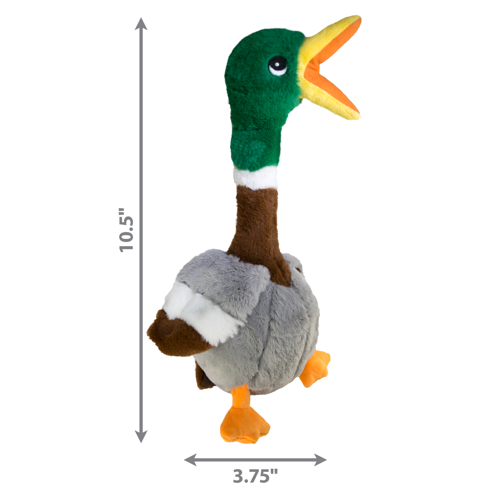 KONG Honkers Shakers Duck – 11 in.