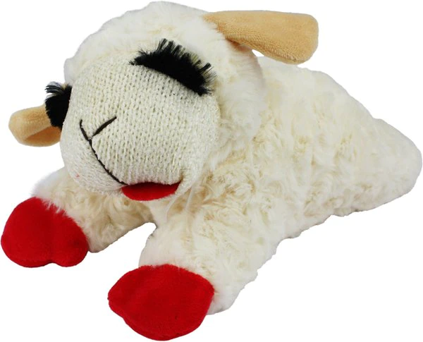 Lamb Chop Dog Toy – 12 in.