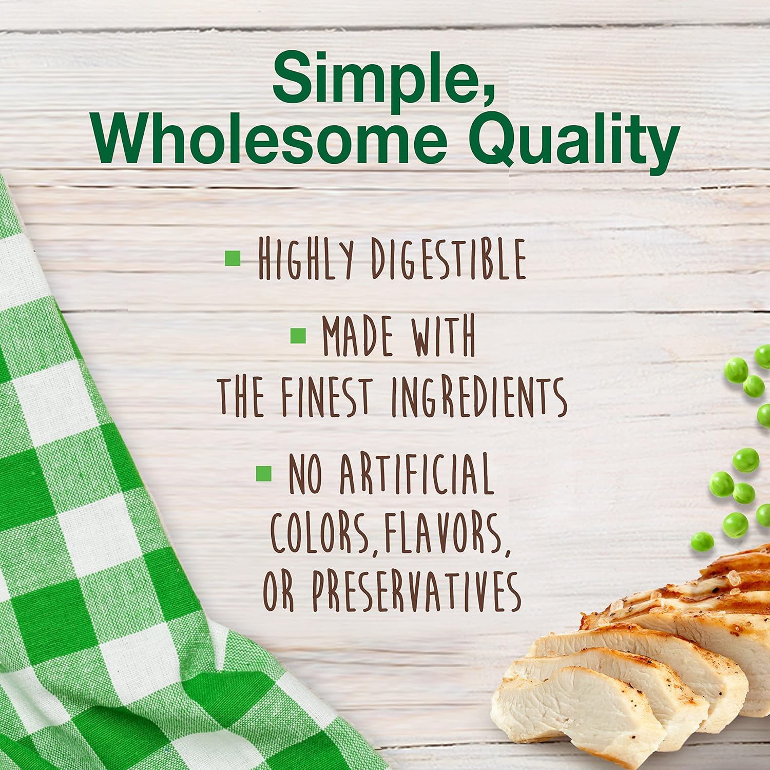 Nylabone Healthy Edibles All-Natural Long Lasting Chicken Chew Treats – Regular 3 Pack