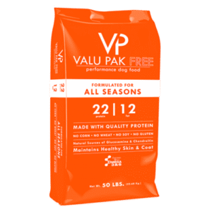 Valu-Pak Free 22/12 All Seasons Dog Food - 50 lb.