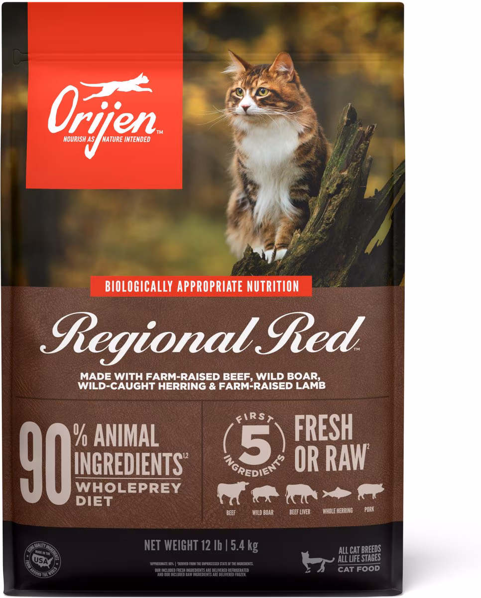 Orijen Regional Red Grain-Free High-Protein Cat Food