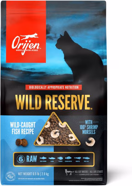 Orijen Wild Reserve Wild-Caught Fish Cat Food – 6.5 lbs.