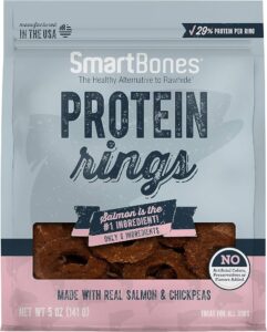 SmartBones Protein Rings w/ Real Salmon & Chickpeas - 5 oz.
