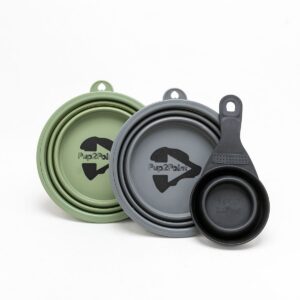 Pup2Point Collapsible Bowls & Scoop Travel Set