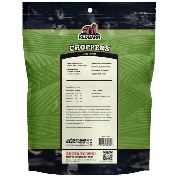Red Barn Choppers Bag – 9 oz.