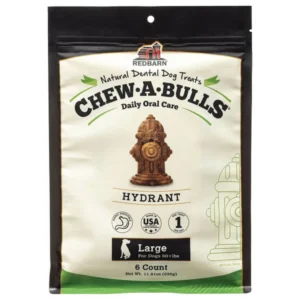 Red Barn Chew-A-Bulls Hydrant Dog Treat Large - 6 pack
