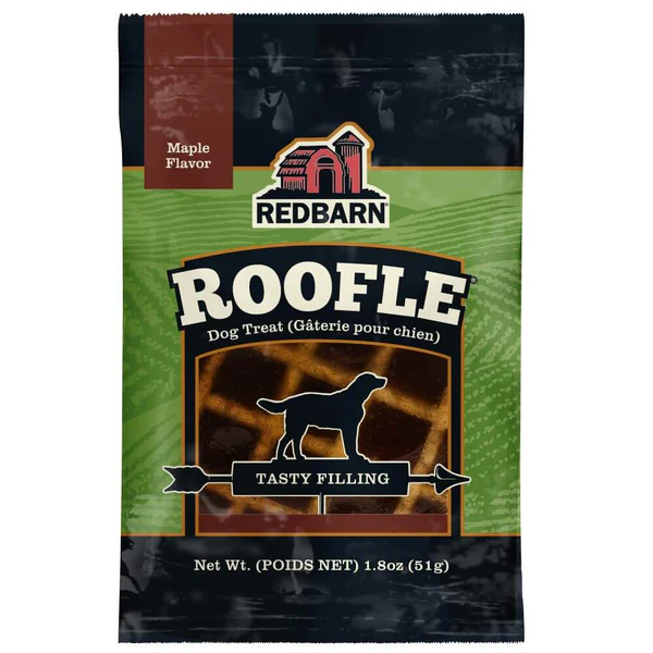 Red Barn Roofle Maple Flavor Dog Treat