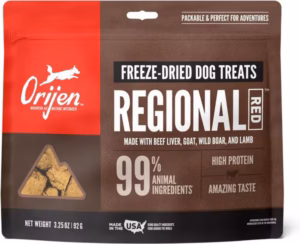Orijen Regional Red Freeze-Dried Dog Treats - 3.25 oz.
