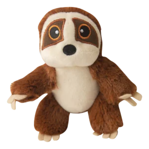 SnugArooz Baby Sasha the Sloth Dog Toy - 5 in.