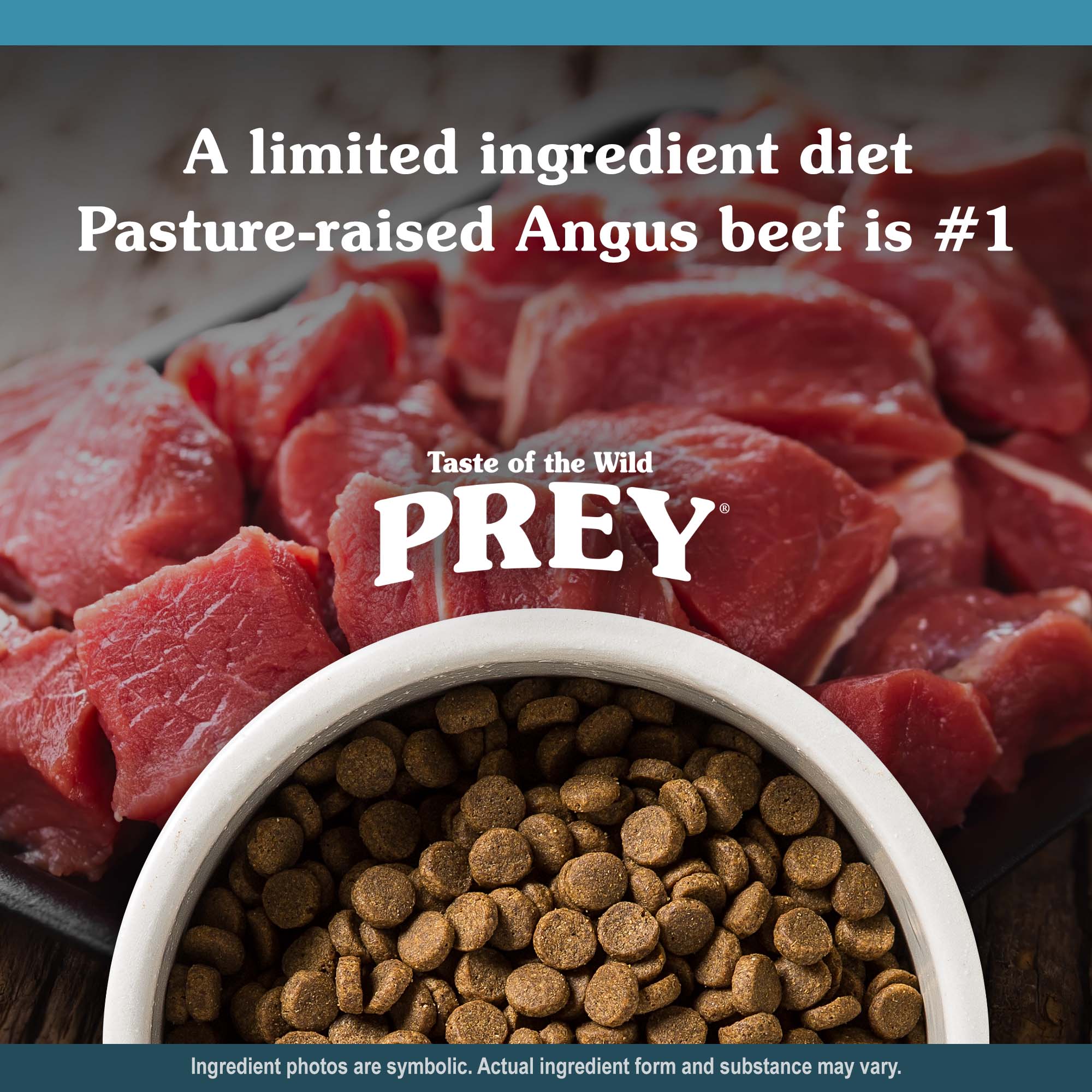 Taste of the Wild Prey Limited Ingredient Dry Dog Food – Angus Beef