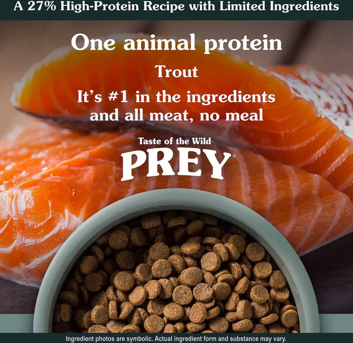 Taste of the Wild Prey Limited Ingredient Dry Dog Food – Trout