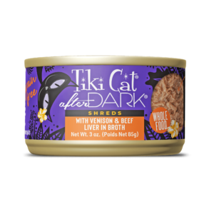 Tiki Cat After Dark Shreds Venison & Beef Liver - 3 oz. can
