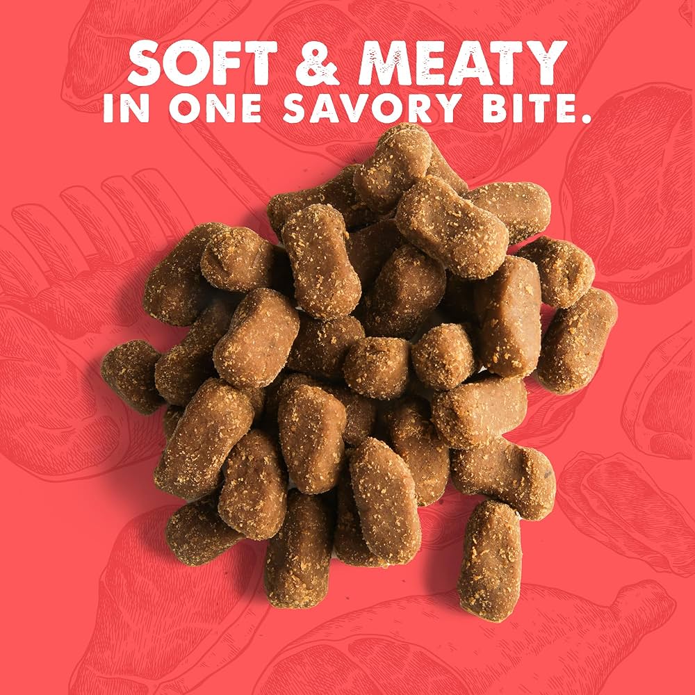 Wag More Bark Less Meat Cravers Beef Dog Treats – 12 oz.