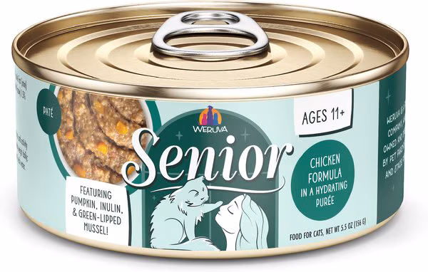 Weruva Senior Grain-Free Chicken Recipe in Hydrating Puree