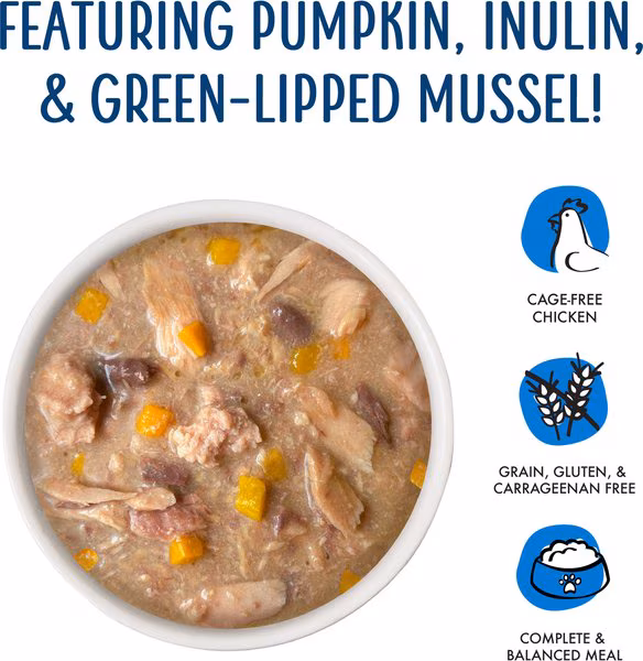 Weruva Senior Grain-Free Chicken & Tuna Recipe in Gravy