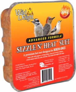 Wild Delight Sizzle N' Heat Suet - 11.75 oz.