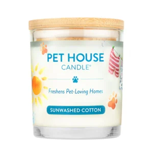 Pet House Sunwashed Cotton Candle - Large