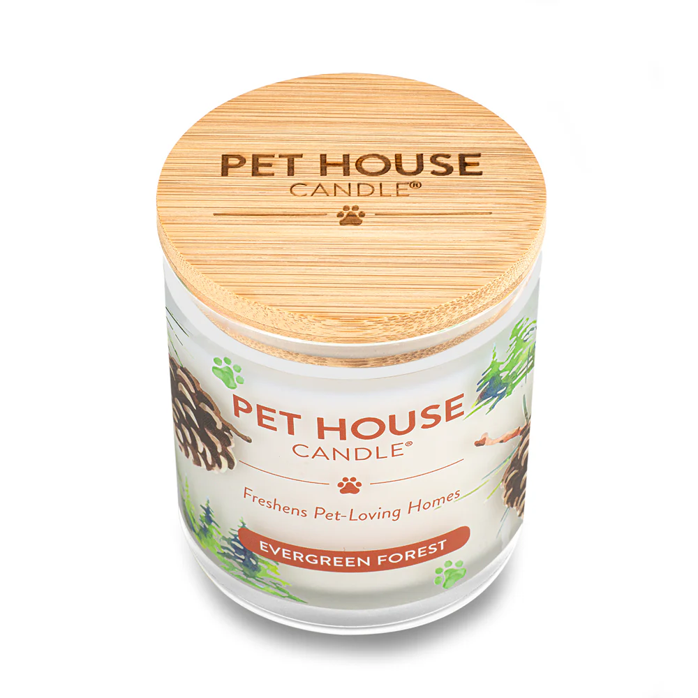 Pet House Evergreen Forest Candle – Large