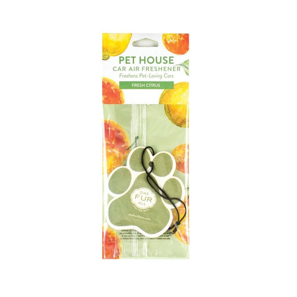 Pet House Car Air Freshener – Fresh Citrus