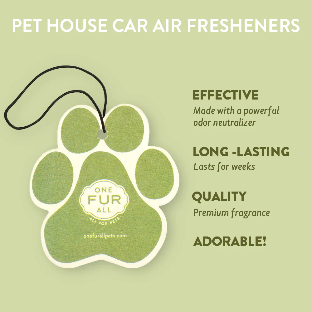 Pet House Car Air Freshener – Fresh Citrus