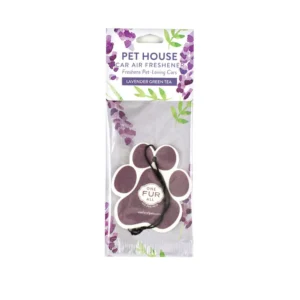 Pet House Car Air Freshener - Lavender Greeen Tea