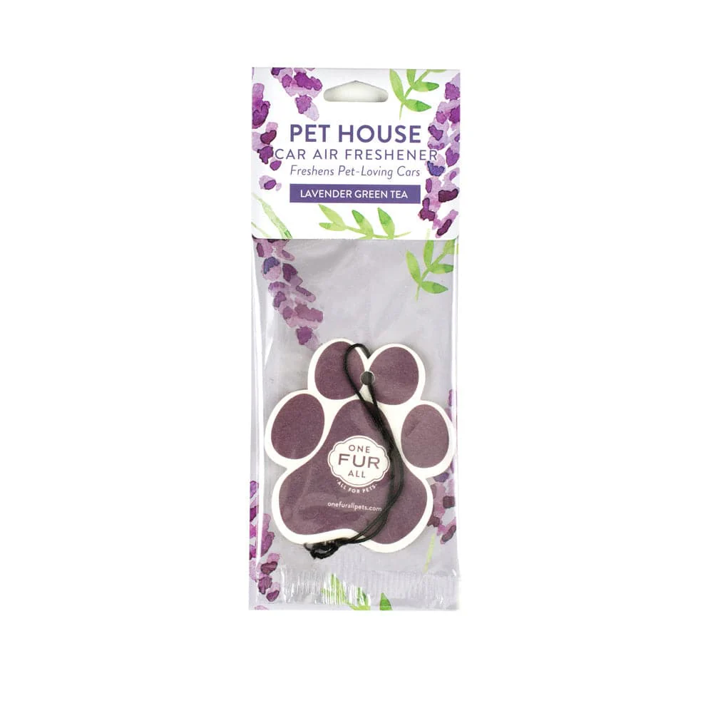 Pet House Car Air Freshener – Lavender Greeen Tea