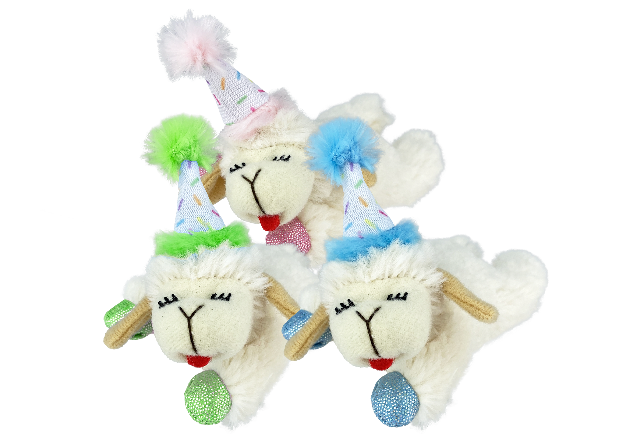 Lamb Chop Birthday Cat Toy