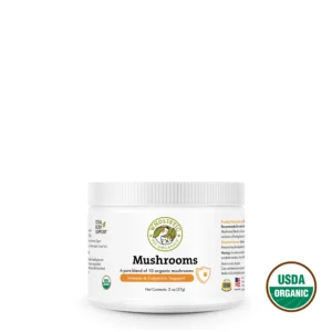 Wholistic Pet Organics 10-Mushroom Blend for Dogs & Cats - 2 oz.