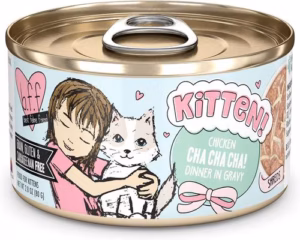 Weruva Best Feline Friend Chicken in Gravy Cha Cha Cha Kitten Food - 2.8 oz. can