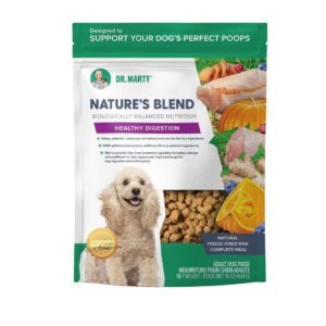 Dr. Marty Nature's Blend Healthy Digestion Freeze Dried Dog Food - 80 oz.