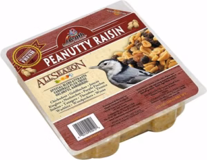 Heath Peanutty Raisin Suet Cake - 11.5 oz.