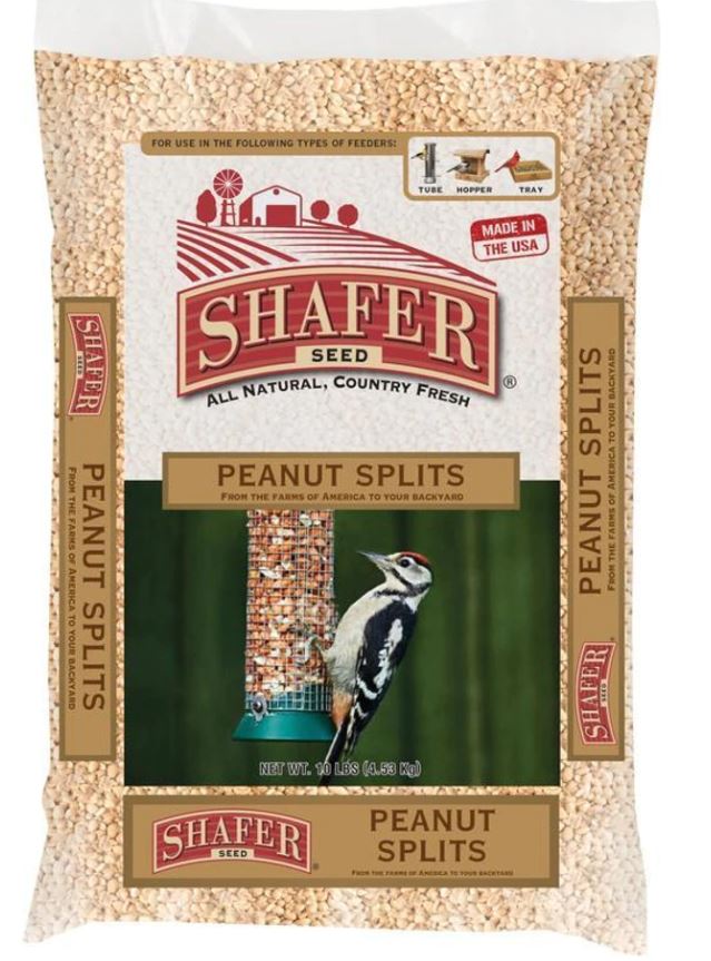 Shafer Seed – Peanut Splits – 20 lb.