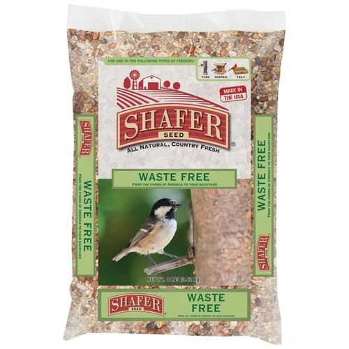 Shafer Seed – Waste Free Bird Seed – 15 lb.