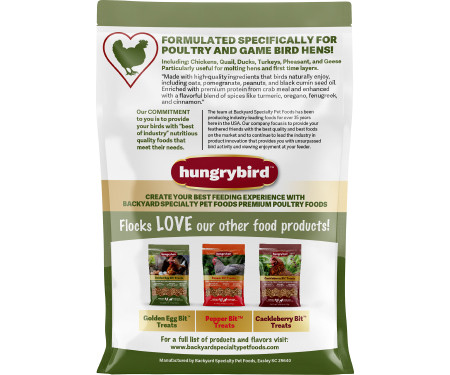 HungryBird Golden Egg Bits – 28 oz. bag