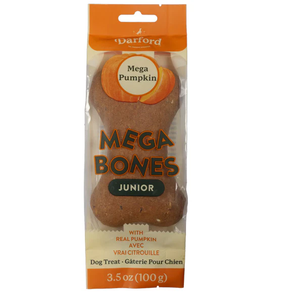 Darford Mega Bone Junior Pumpkin – 3.5 oz.
