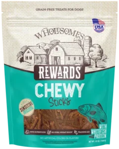 Wholesomes Rewards Grain-Free Jerky Sticks Whitefish - 25 oz.
