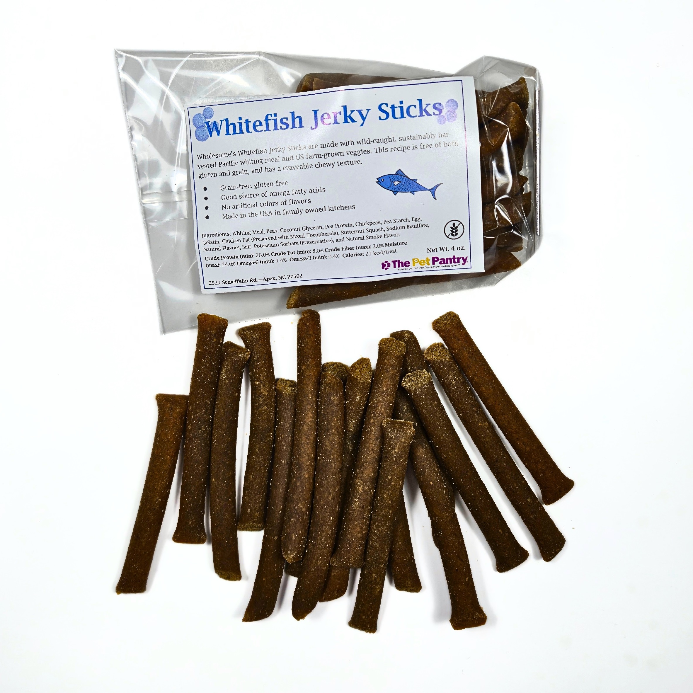 Whitefish Jerky Sticks – 4 oz.
