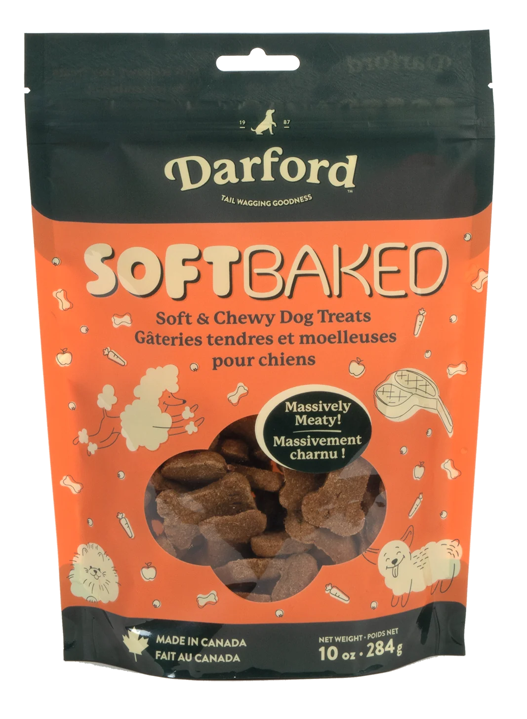 Darford Soft Baked Massively Meaty Dog Treat – 10 oz.