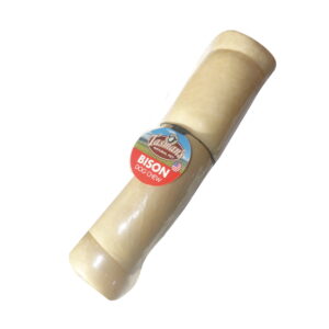Tasman's Jumbo Roll Bison Rawhide Chew- 12 in.
