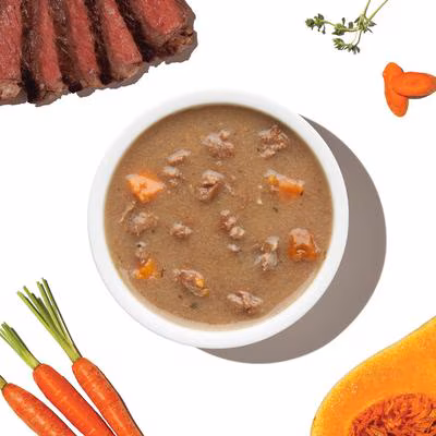 The Honest Kitchen Human-Grade Bone Broth Pour Over Beef – 5.5 oz.